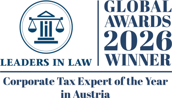 Leaders in Law Global Awards 2026 Winner — Corporate Tax Expert of the Year in Austria